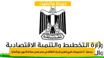 رسميًا.. 3 مشروعات كبرى لتعزيز قدرات الطاقة في مصر ضمن مبادلة الديون مع ألمانيا 1